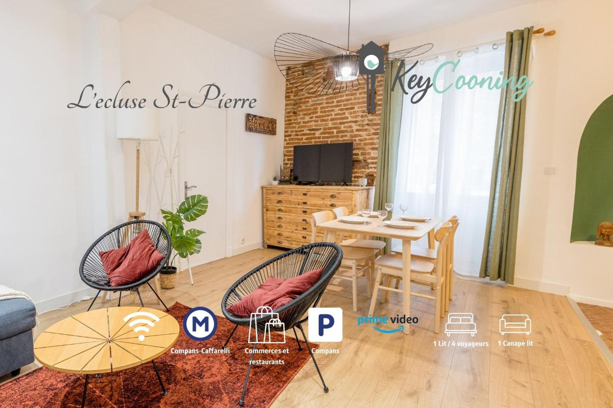 L'Ecluse St-Pierre Leilighet Toulouse Eksteriør bilde